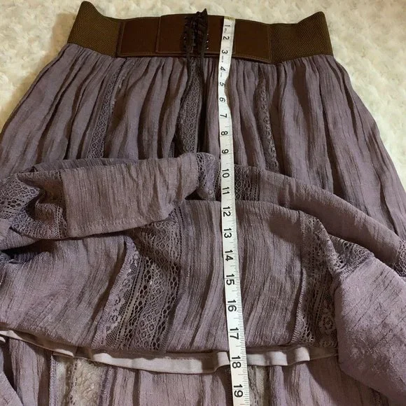 Altard State Boho Long Skirt corset style belt - Picture 8 of 12